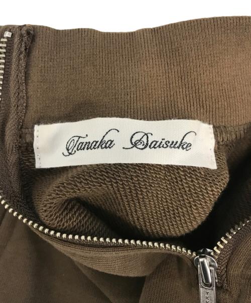 Tanaka Daisuke（タナカ ダイスケ）Tanaka Daisuke (タナカ ダイスケ) cuffs belted pullover ブラウン サイズ:F 未使用品の古着・服飾アイテム