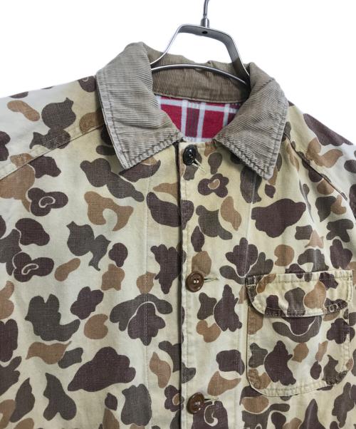 VINTAGE（ヴィンテージ）VINTAGE (ヴィンテージ) ダックハンターカモ柄ハンティングジャケット ベージュ サイズ:表記なしの古着・服飾アイテム