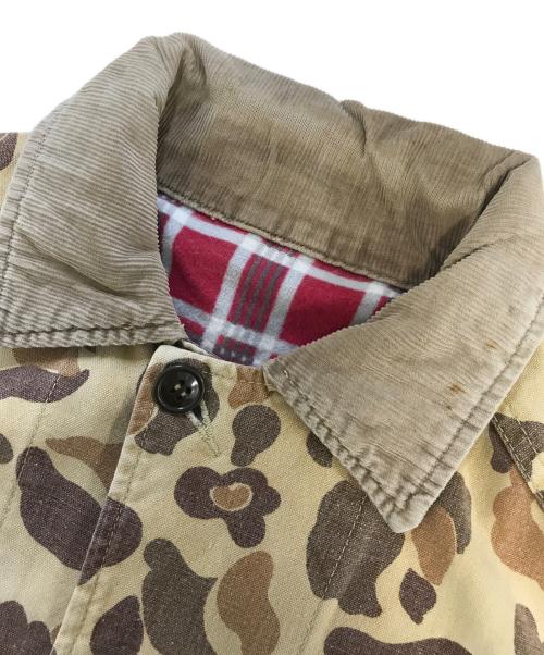 VINTAGE（ヴィンテージ）VINTAGE (ヴィンテージ) ダックハンターカモ柄ハンティングジャケット ベージュ サイズ:表記なしの古着・服飾アイテム