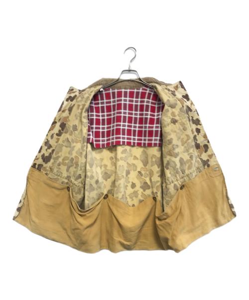 VINTAGE（ヴィンテージ）VINTAGE (ヴィンテージ) ダックハンターカモ柄ハンティングジャケット ベージュ サイズ:表記なしの古着・服飾アイテム