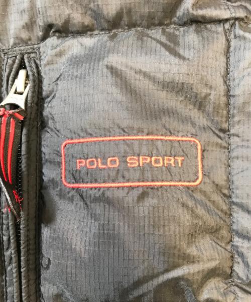 POLO SPORT（ポロスポーツ）POLO SPORT (ポロスポーツ) ダウンジャケット ブラック サイズ:Lの古着・服飾アイテム