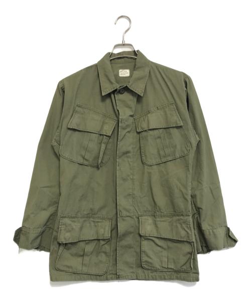 VINTAGE MILITARY（ヴィンテージ ミリタリー）VINTAGE MILITARY (ヴィンテージ ミリタリー) US ARMY 5thジャングルファティーグジャケット カーキ サイズ:X‐SMALL-REGULARの古着・服飾アイテム