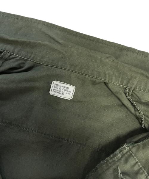 VINTAGE MILITARY（ヴィンテージ ミリタリー）VINTAGE MILITARY (ヴィンテージ ミリタリー) US ARMY 5thジャングルファティーグジャケット カーキ サイズ:X‐SMALL-REGULARの古着・服飾アイテム