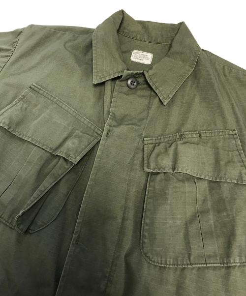 VINTAGE MILITARY（ヴィンテージ ミリタリー）VINTAGE MILITARY (ヴィンテージ ミリタリー) US ARMY 5thジャングルファティーグジャケット カーキ サイズ:X‐SMALL-REGULARの古着・服飾アイテム