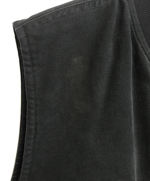 CarHartt（カーハート）CarHartt (カーハート) ダックベスト ブラック サイズ:3XLの古着・服飾アイテム