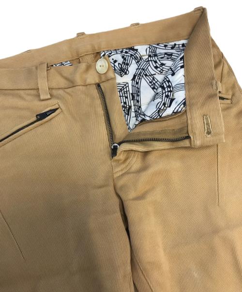 NUMBER (N)INE（ナンバーナイン）NUMBER (N)INE (ナンバーナイン) ジョッキーパンツ ベージュ サイズ:2の古着・服飾アイテム