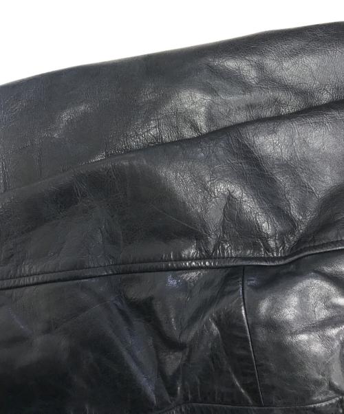 GAP（ギャップ）GAP (ギャップ) レザージャケット ブラック サイズ:Ⅼの古着・服飾アイテム