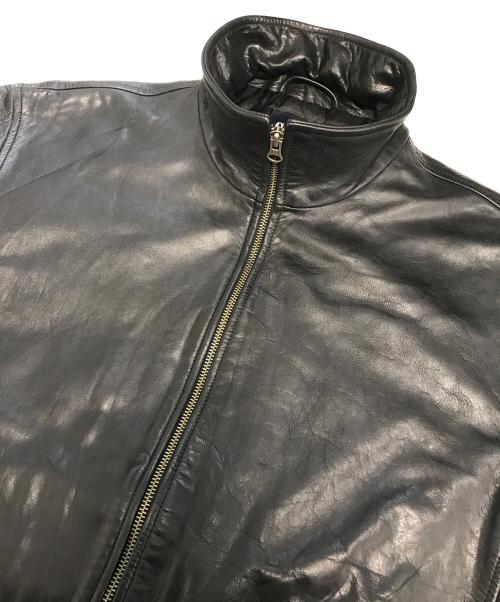 GAP（ギャップ）GAP (ギャップ) レザージャケット ブラック サイズ:Ⅼの古着・服飾アイテム