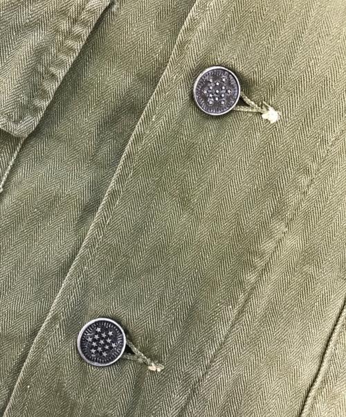 VINTAGE MILITARY（ヴィンテージ ミリタリー）VINTAGE MILITARY (ヴィンテージ ミリタリー) US ARMY M-47 HBTジャケット カーキ サイズ:38Rの古着・服飾アイテム
