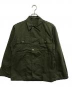 VINTAGE MILITARYヴィンテージ ミリタリー）の古着「M-47 HBTジャケット」｜カーキ