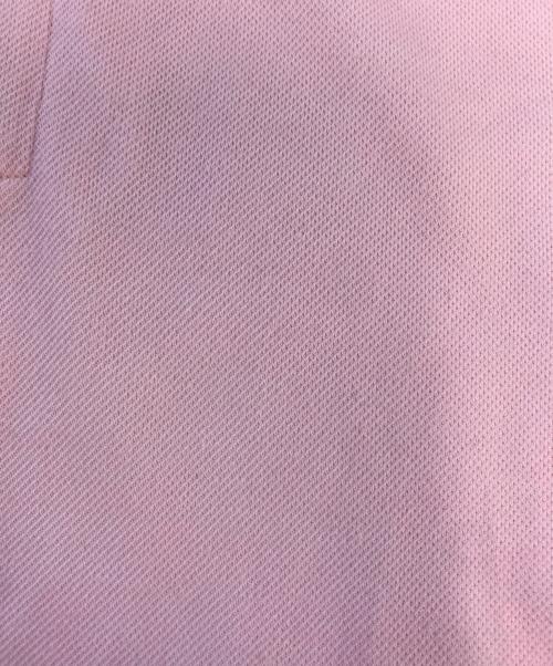 COMME des GARCONS SHIRT（コムデギャルソンシャツ）COMME des GARCONS SHIRT (コムデギャルソンシャツ) ドッキングポロシャツ ピンク サイズ:Ⅼの古着・服飾アイテム