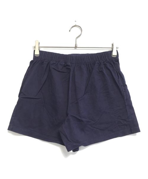 COMME des GARCONS HOMME（コムデギャルソン オム）COMME des GARCONS HOMME (コムデギャルソン オム) ヴィンテージ ロゴ ハーフパンツ ネイビー サイズ:表記なしの古着・服飾アイテム