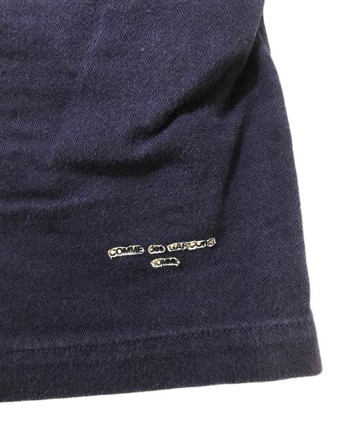 COMME des GARCONS HOMME（コムデギャルソン オム）COMME des GARCONS HOMME (コムデギャルソン オム) ヴィンテージ ロゴ ハーフパンツ ネイビー サイズ:表記なしの古着・服飾アイテム