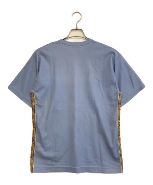 COMME des GARCONS HOMME（コムデギャルソン オム）COMME des GARCONS HOMME (コムデギャルソン オム) ゴブラン織半袖Tシャツ スカイブルー サイズ:表記なしの古着・服飾アイテム