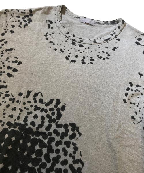 COMME des GARCONS HOMME（コムデギャルソン オム）COMME des GARCONS HOMME (コムデギャルソン オム) ドットプリントTシャツ グレー サイズ:表記なしの古着・服飾アイテム