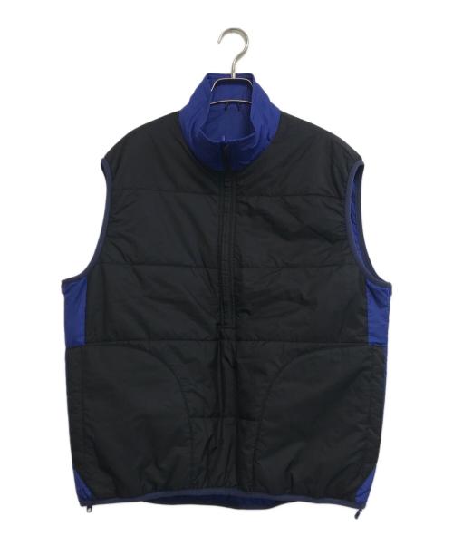 DAIWA PIER39（ダイワ ピア39）DAIWA PIER39 (ダイワ ピア39) TECH REVERSIBLE PULLOVER PUFF VEST ブルー サイズ:FREEの古着・服飾アイテム