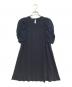 MIU MIU（ミュウミュウ）の古着「半袖ワンピース」｜ネイビー