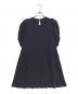 MIU MIU (ミュウミュウ) 半袖ワンピース ネイビー サイズ:36：9000円