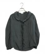 MIU MIUミュウミュウ）の古着「フリルブラウス」｜グレー