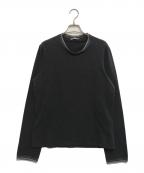 PRADAプラダ）の古着「長袖Tシャツ」｜グレー