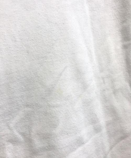 PLAY COMME des GARCONS（プレイコムデギャルソン）PLAY COMME des GARCONS (プレイコムデギャルソン) ハートワッペン胸ロゴ長袖Tシャツ ホワイト サイズ:Sの古着・服飾アイテム