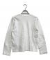 PLAY COMME des GARCONS (プレイコムデギャルソン) ハートワッペン胸ロゴ長袖Tシャツ ホワイト サイズ:S：10000円