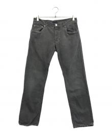 PRADA（プラダ）の古着「デニムパンツ」｜ブラック