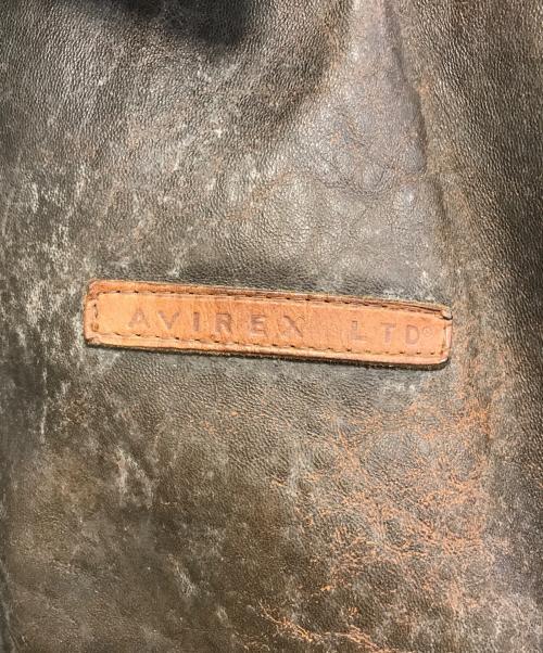 AVIREX（アヴィレックス）AVIREX (アヴィレックス) A-2 ジャケット ブラウン サイズ:Mの古着・服飾アイテム