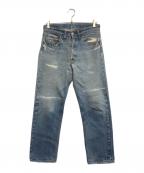 LEVI'Sリーバイス）の古着「66前期デニムパンツ」｜インディゴ