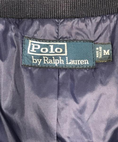 POLO RALPH LAUREN（ポロ・ラルフローレン）POLO RALPH LAUREN (ポロ・ラルフローレン) フーデッドコート ネイビー サイズ:Mの古着・服飾アイテム
