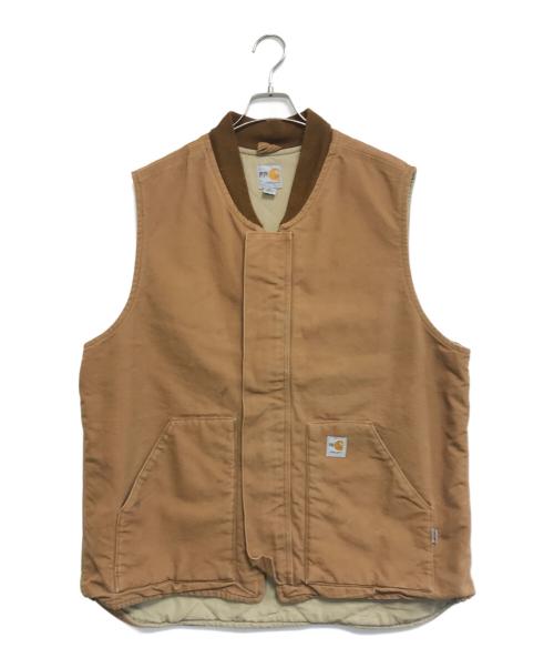 CarHartt（カーハート）CarHartt (カーハート) FRダックベスト ブラウン サイズ:XLの古着・服飾アイテム