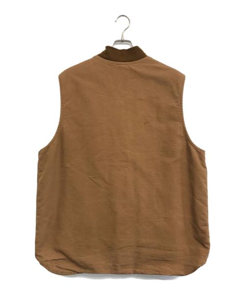 CarHartt（カーハート）CarHartt (カーハート) FRダックベスト ブラウン サイズ:XLの古着・服飾アイテム
