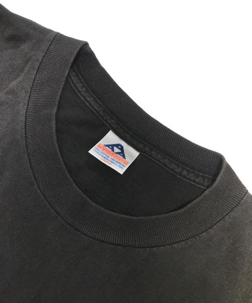 キャラクターTシャツ（キャラクターTシャツ）キャラクターTシャツ (キャラクターTシャツ) 90s felix(フェリックス) プリントTシャツ ブラック サイズ:Lの古着・服飾アイテム