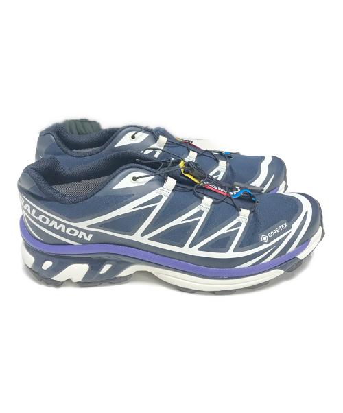 SALOMON（サロモン）SALOMON (サロモン) XT-6 GORE-TEX ネイビー サイズ:UK8.5/EUR42⅔/USAW10/USAM9/JP27の古着・服飾アイテム