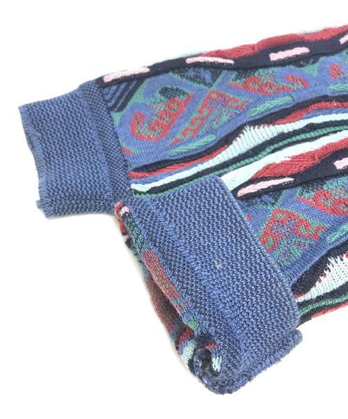 GECCU（ゲック）GECCU (ゲック) 3Dニット マルチカラー サイズ:XSの古着・服飾アイテム