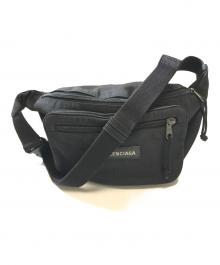 BALENCIAGA（バレンシアガ）の古着「ウエストバッグ」｜ブラック