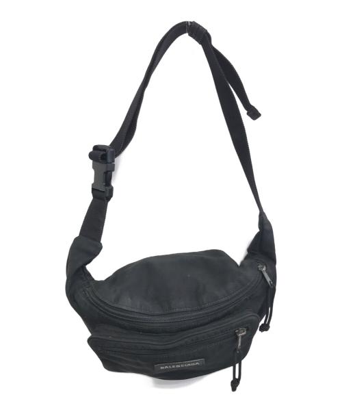 BALENCIAGA（バレンシアガ）BALENCIAGA (バレンシアガ) ウエストバッグ ブラック サイズ:表記なしの古着・服飾アイテム