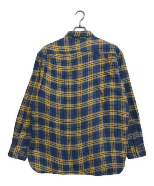 UNUSED（アンユーズド）UNUSED (アンユーズド) Check shirts ブルー サイズ:1の古着・服飾アイテム