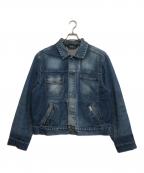POLO RALPH LAURENポロ・ラルフローレン）の古着「バックシンチ付きデニムジャケット」｜インディゴ