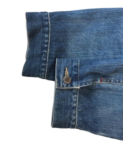 POLO RALPH LAUREN（ポロ・ラルフローレン）POLO RALPH LAUREN (ポロ・ラルフローレン) バックシンチ付きデニムジャケット インディゴ サイズ:Ｌの古着・服飾アイテム