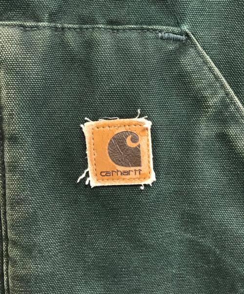 CarHartt（カーハート）CarHartt (カーハート) ダックベスト グリーン サイズ:M-Rの古着・服飾アイテム