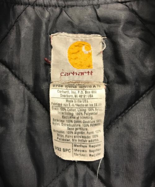 CarHartt（カーハート）CarHartt (カーハート) ダックベスト グリーン サイズ:M-Rの古着・服飾アイテム