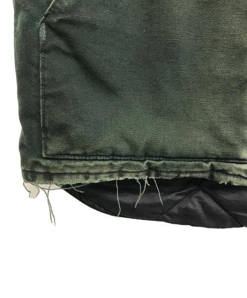 CarHartt（カーハート）CarHartt (カーハート) ダックベスト グリーン サイズ:M-Rの古着・服飾アイテム