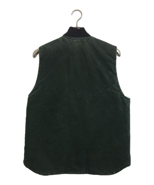 CarHartt（カーハート）CarHartt (カーハート) ダックベスト グリーン サイズ:M-Rの古着・服飾アイテム