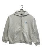 BALENCIAGAバレンシアガ）の古着「LOOP LOGO ZIP HOODIE」｜ホワイト