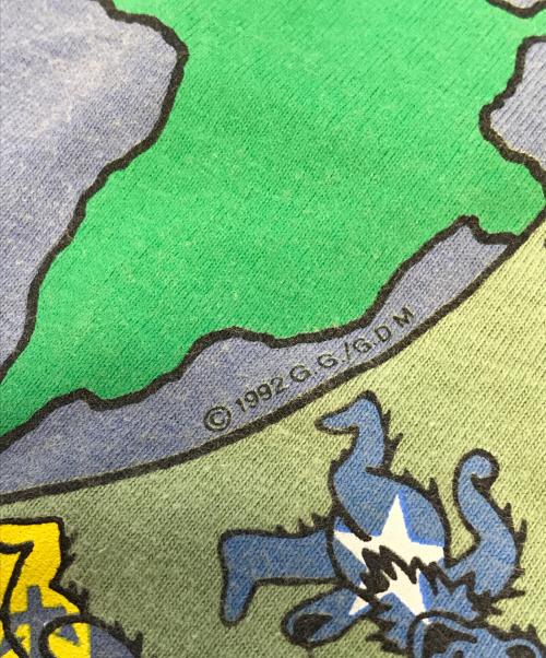 バンドTシャツ（バンドTシャツ）バンドTシャツ (バンドTシャツ) バンドTシャツ グリーン サイズ:Lの古着・服飾アイテム