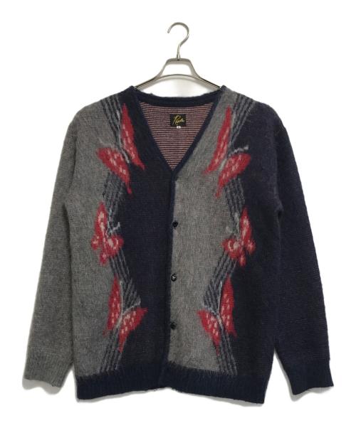 Needles（ニードルズ）Needles (ニードルズ) モヘアカーディガン グレー サイズ:Ⅼの古着・服飾アイテム