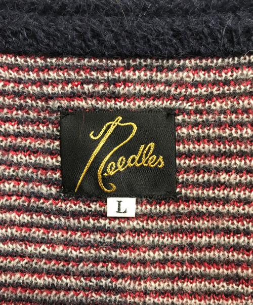 Needles（ニードルズ）Needles (ニードルズ) モヘアカーディガン グレー サイズ:Ⅼの古着・服飾アイテム