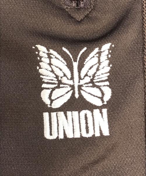 Needles（ニードルズ）Needles (ニードルズ) UNION (ユニオン) Tonal Taping Track Pant ブラウン サイズ:Sの古着・服飾アイテム