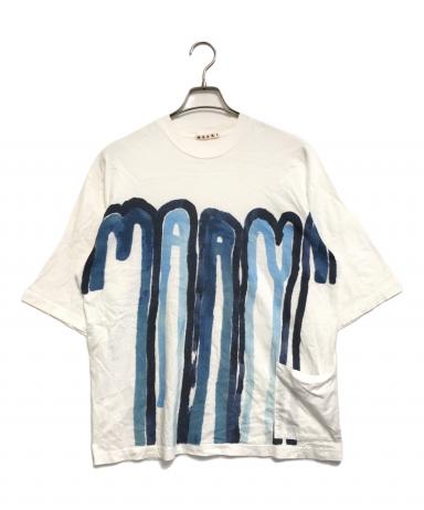最終値下げ【希少品】【美品】MARNI マルニ ドリッピングロゴ Tシャツ 3024003677738541_01_4363w.jpeg